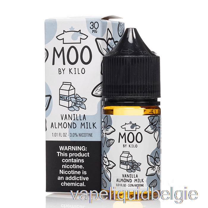 Vape Smaken Vanille Amandelmelk - Moo Zouten - 30ml 50mg